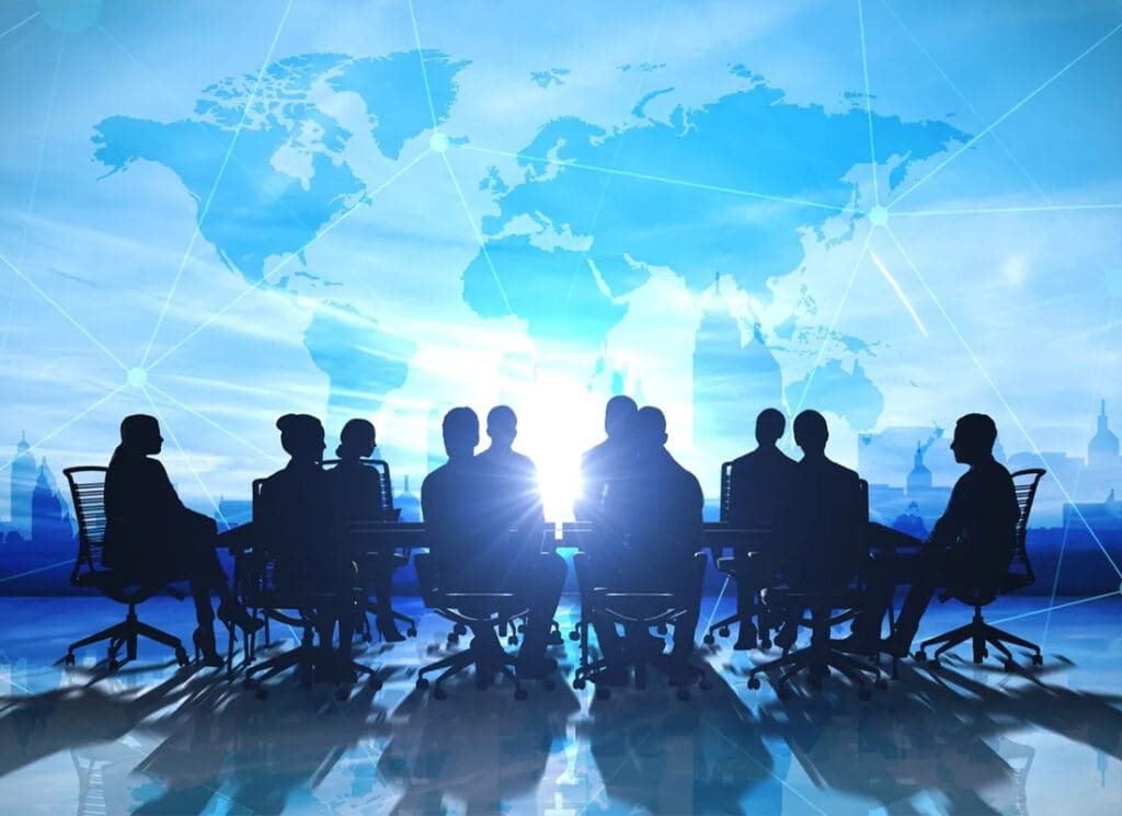 Insurance Solutions - Business People Gathered Together For a Business Meeting